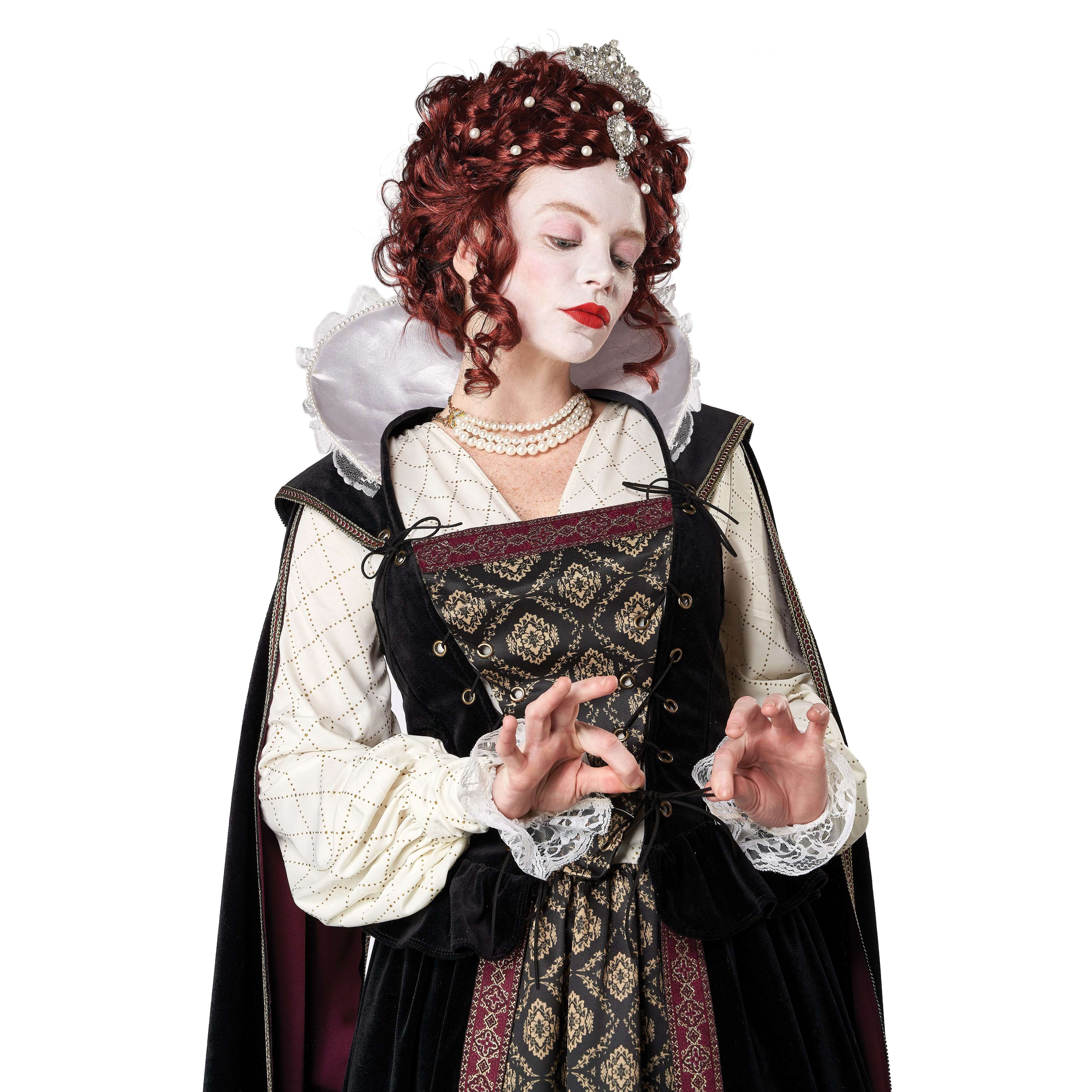 Elegant Elizabethan Queen Adult Costume