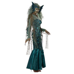 Dark Sea Siren Mermaid Adult Costume