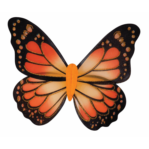 monarch butterfly wings outline