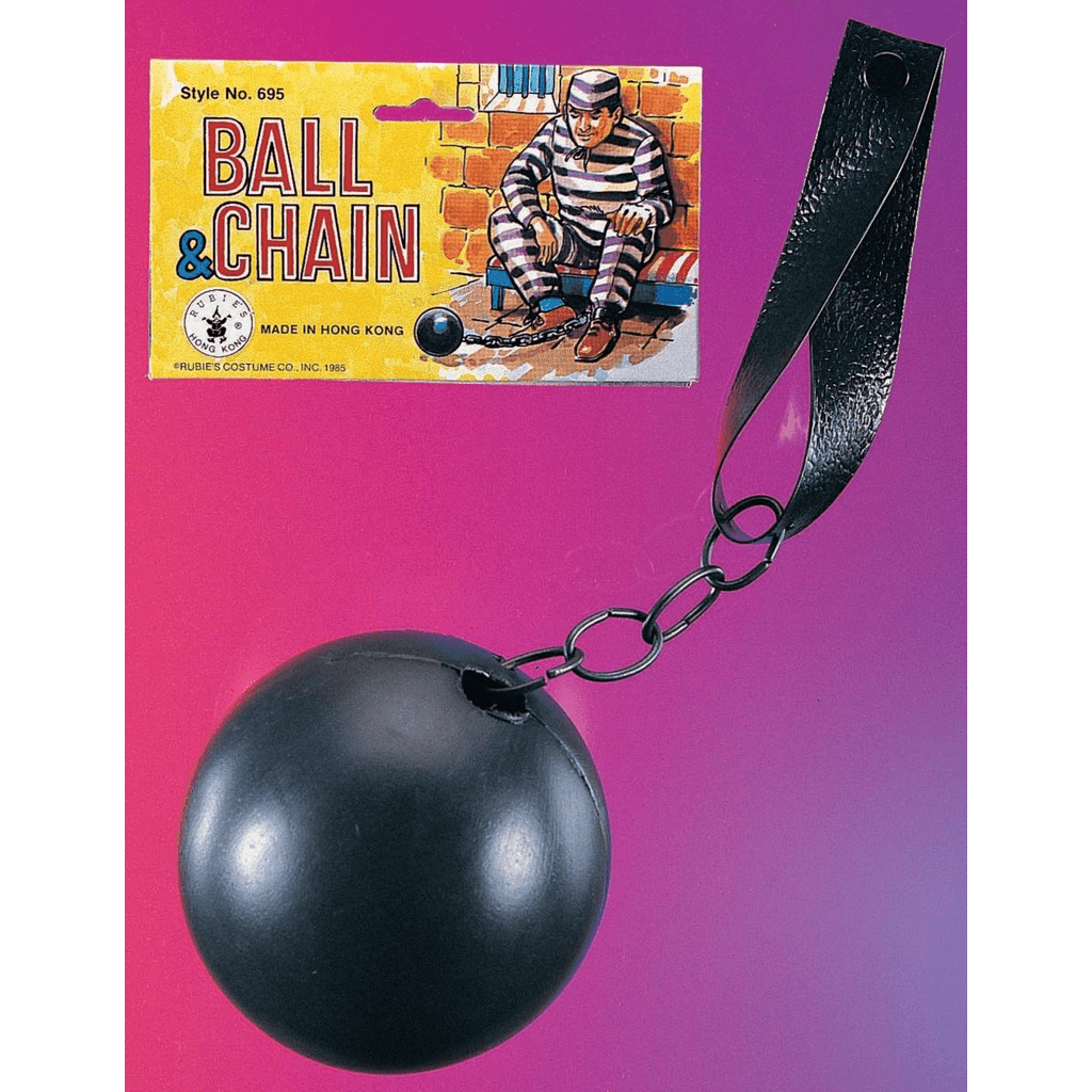Plastic Ball and Chain Prop
