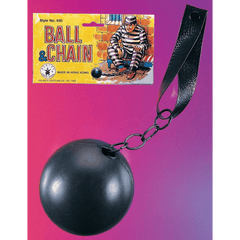 Plastic Ball and Chain Prop