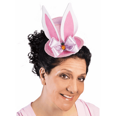 Pink Mini Easter Hat with Bunny Ears