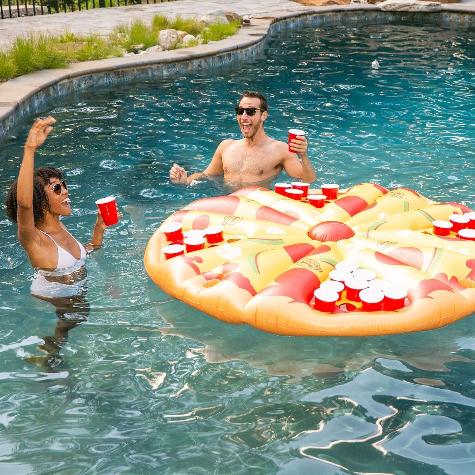 Pizza Pong - Pool Party Game