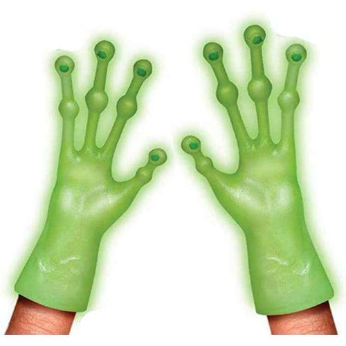 Glow in the Dark Alien Finger Hand – AbracadabraNYC
