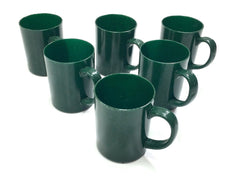 SMASHProps Breakaway Green Coffee Mug - 6 PIECE - DARK GREEN opaque