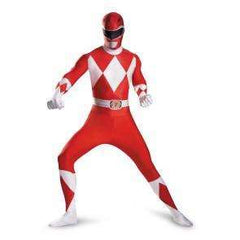 Deluxe Power Rangers Red Ranger Teen Costume (Large)