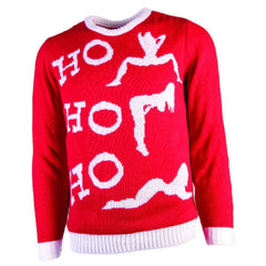 Ho Ho Ho Adult Ugly Christmas Sweater