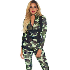 Pretty Paratrooper Camouflage Women's Costume