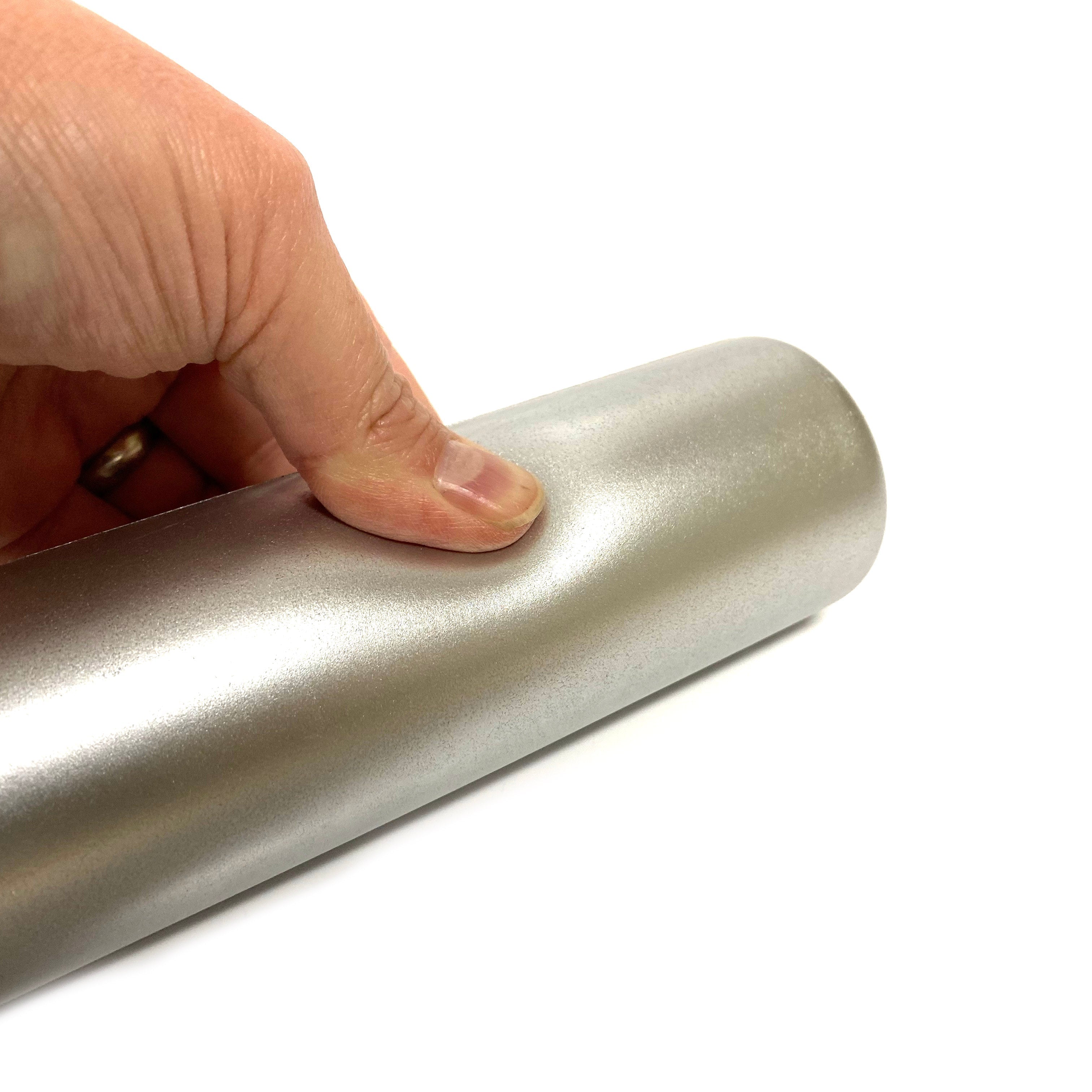 Baseball Bat Flexible Foam Rubber Prop with Fiberglass Core - ALUMINUM - Aluminum