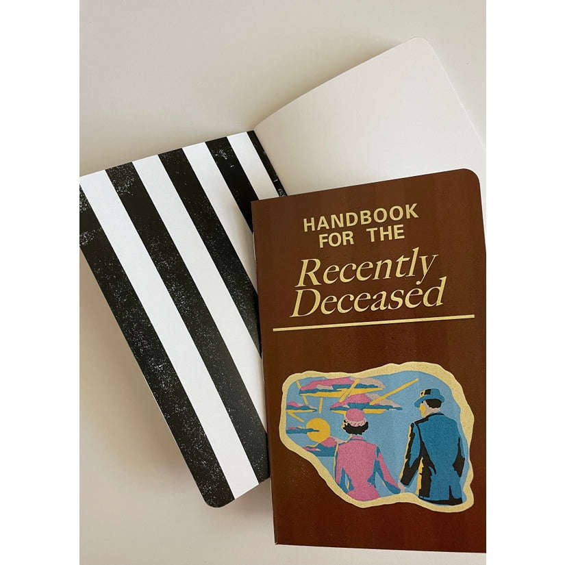 Handbook for the Recently Deceased - 32-page notebooks two pack