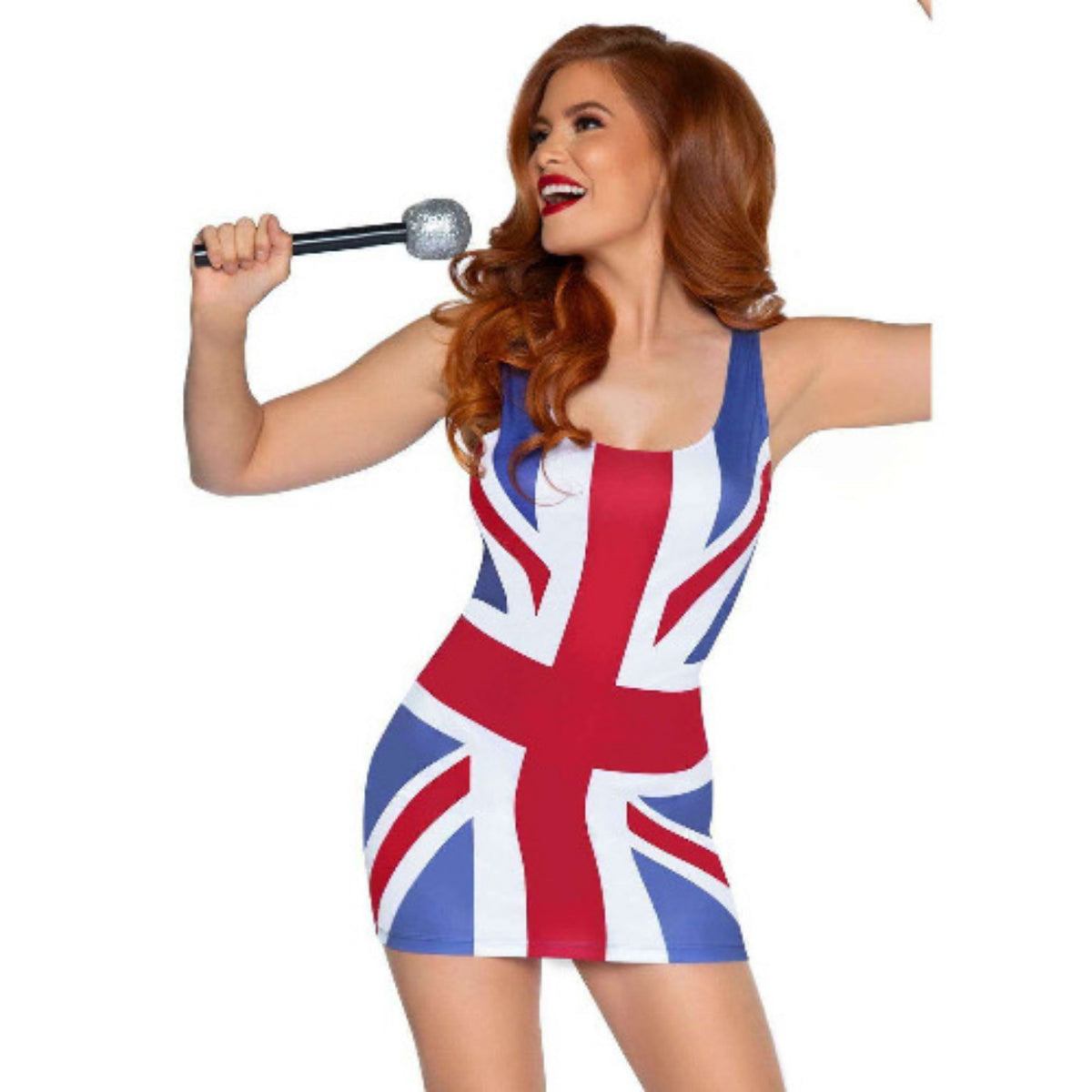 Sexy British Flag Dress Adult Costume