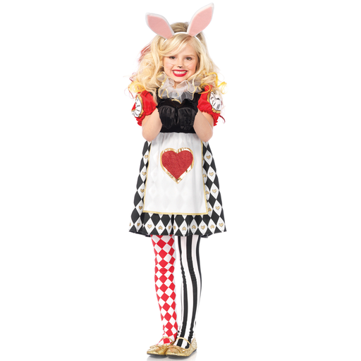 Wonderland Rabbit Girl's Child Costume