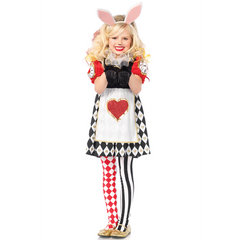 Wonderland Rabbit Girl's Child Costume