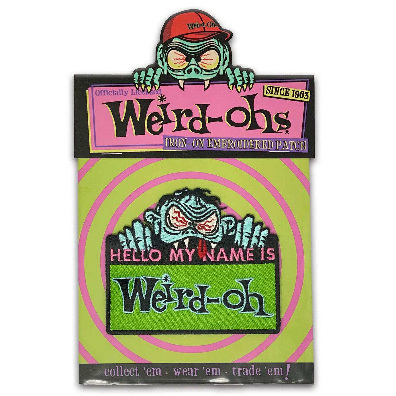 Weird-ohs My Name Is Patch