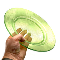 SMASHProps Breakaway Large Dinner Plate - LIGHT GREEN translucent - Light Green,Translucent