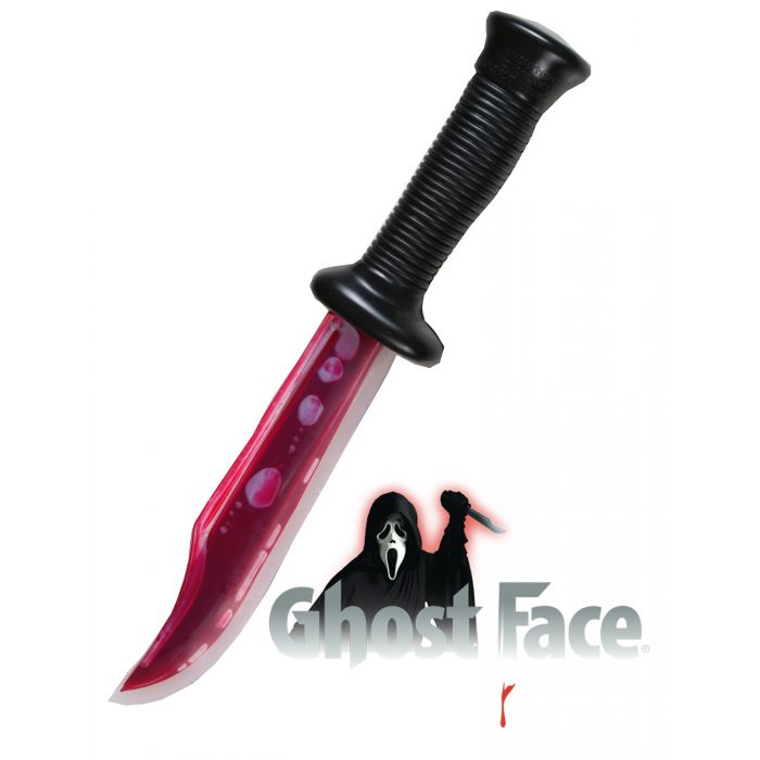 Ghost Face Realistic Plastic Bloody Blade