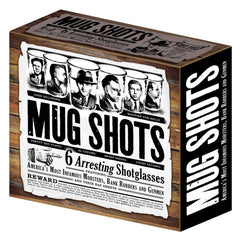 Mug Shot Glasses: Infamous Mobsters, Bank Robbers & Gunmen
