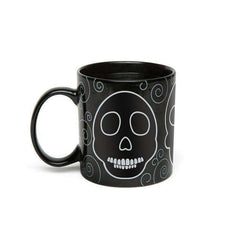 Color Changing Sugar Skull Coffee Mug