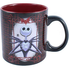 Disney's The Nightmare Before Christmas Jack Hearts Ceramic Mug | 20 O - MeTV Mall Disney's The Nightmare Before Christmas Jack Hearts Ceramic Mug | 20 O - MeTV Mall