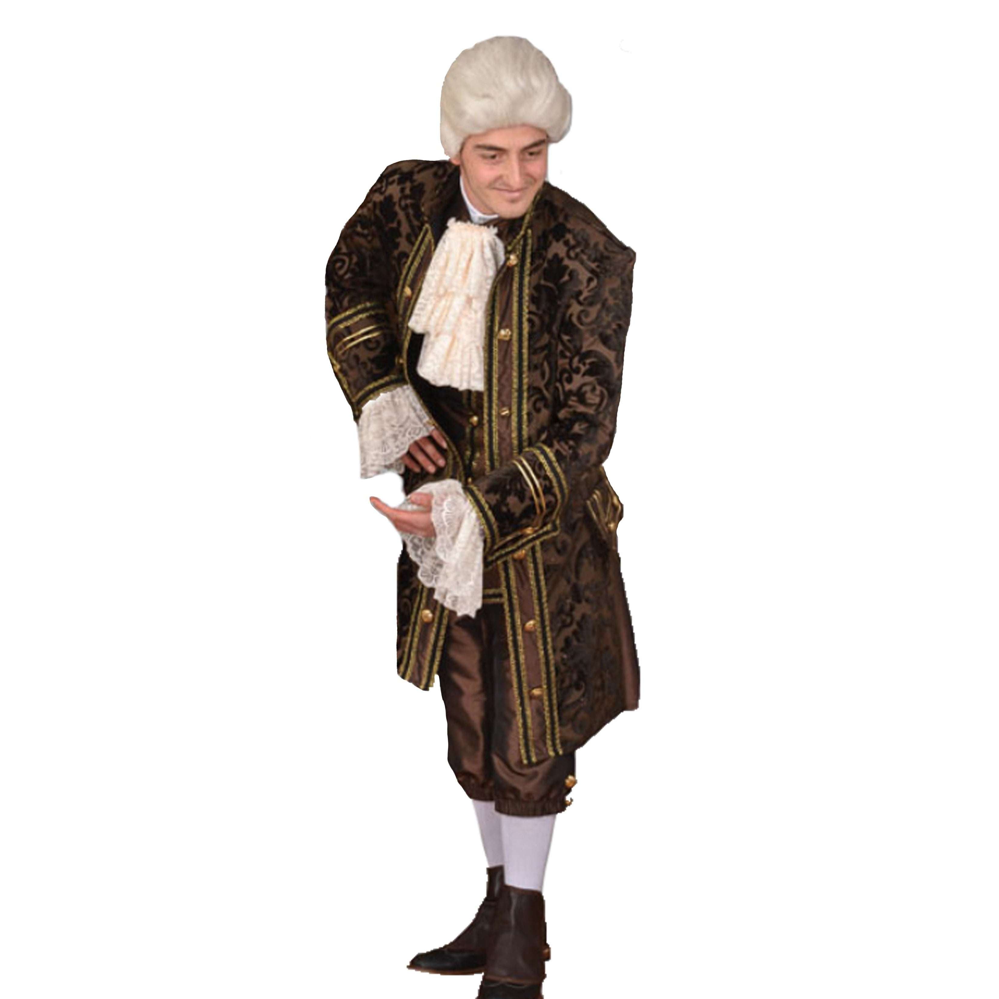 Premium Colonial Brown History Adult Costume
