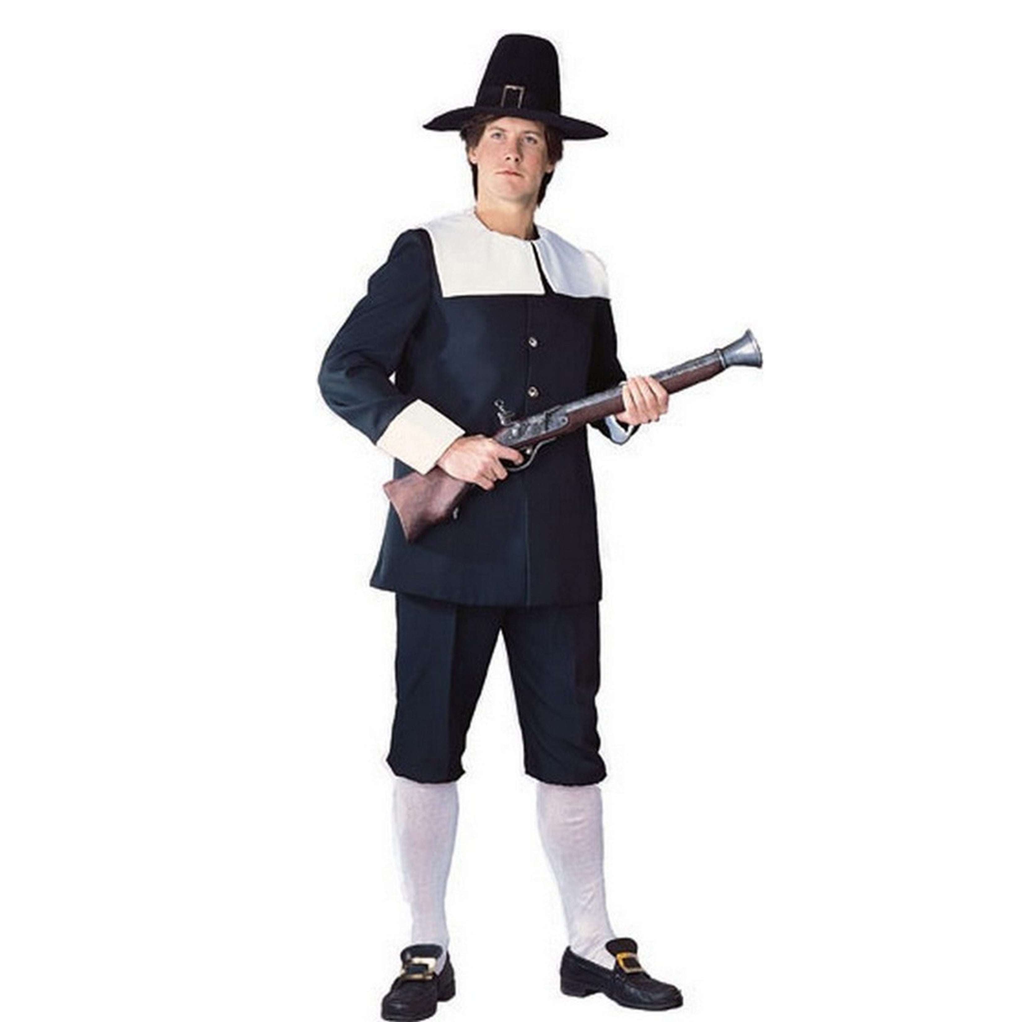 Colonial Men Pilgrim Adult Costume