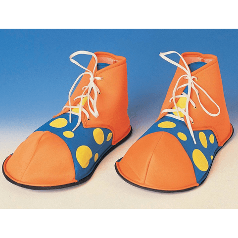 Orange Clown Shoes