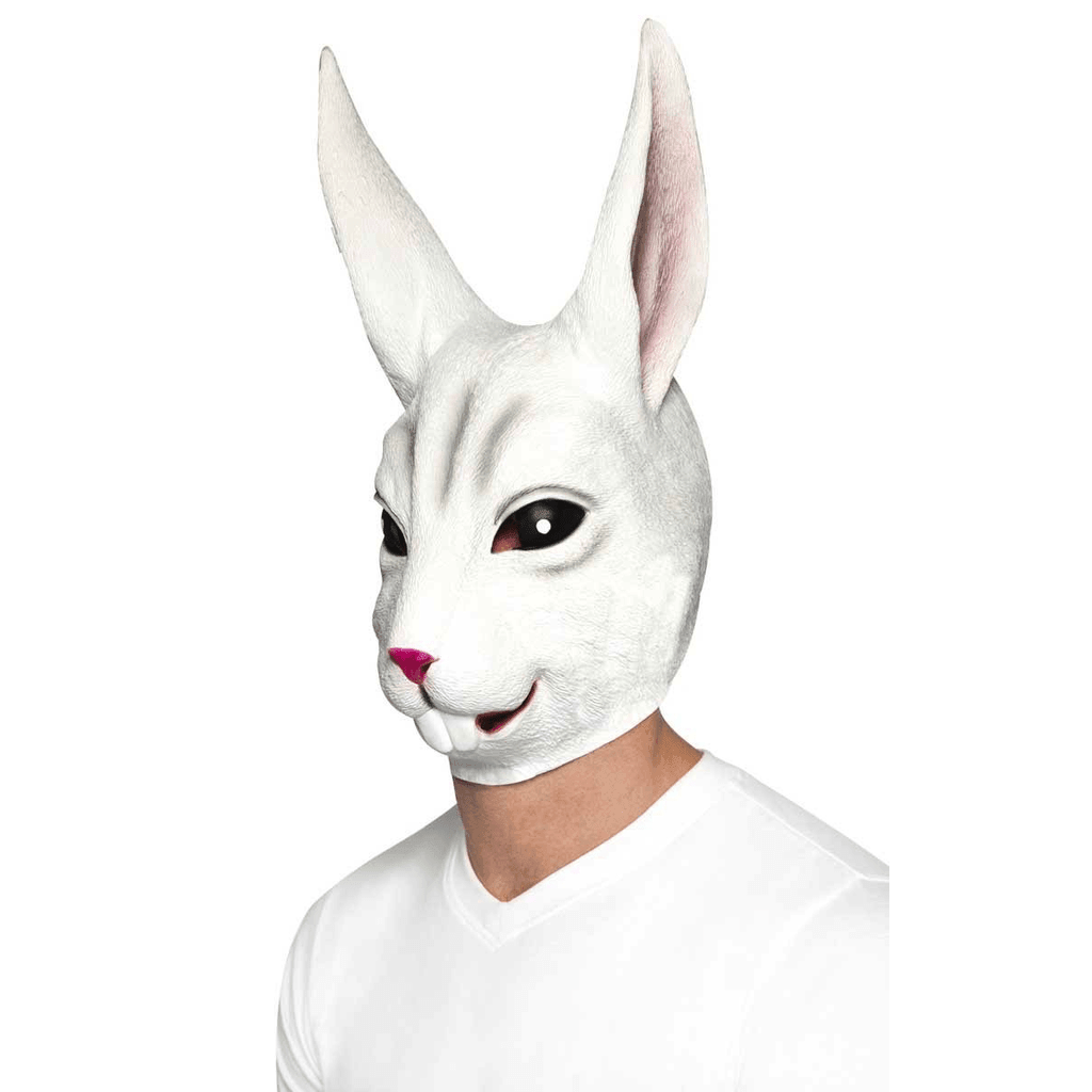 White Rabbit Latex Mask – AbracadabraNYC