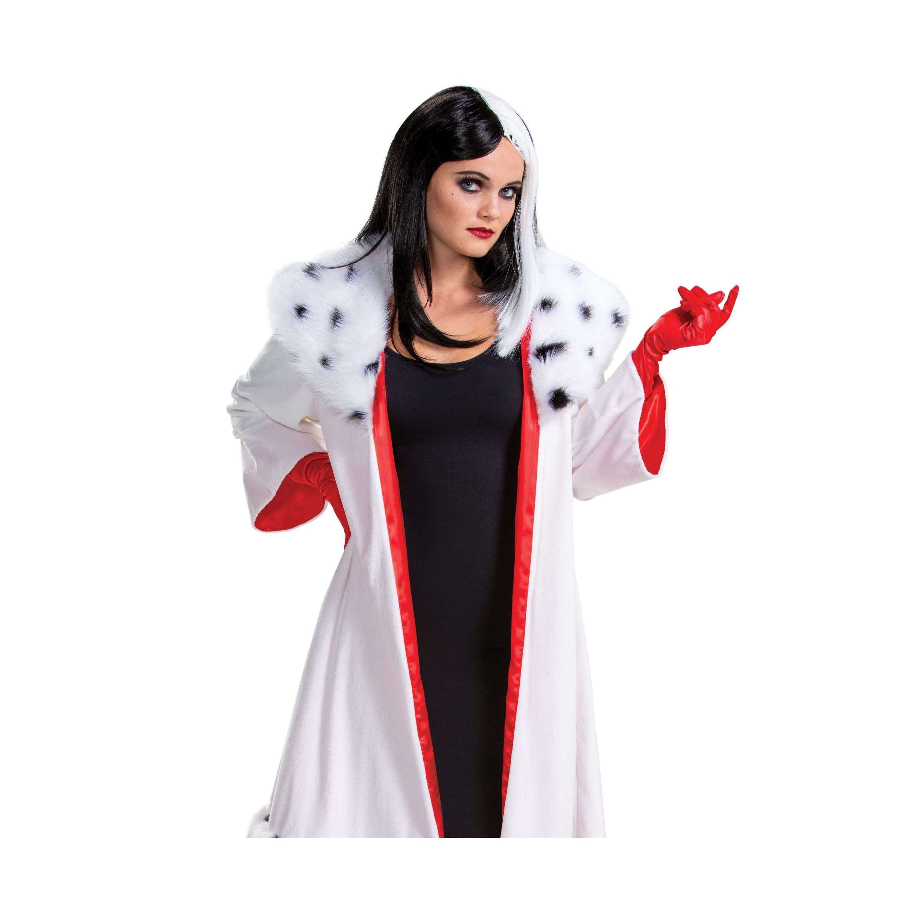 Cruella De Vil Red Dress Outfits Uniform Cruella Devil Suits