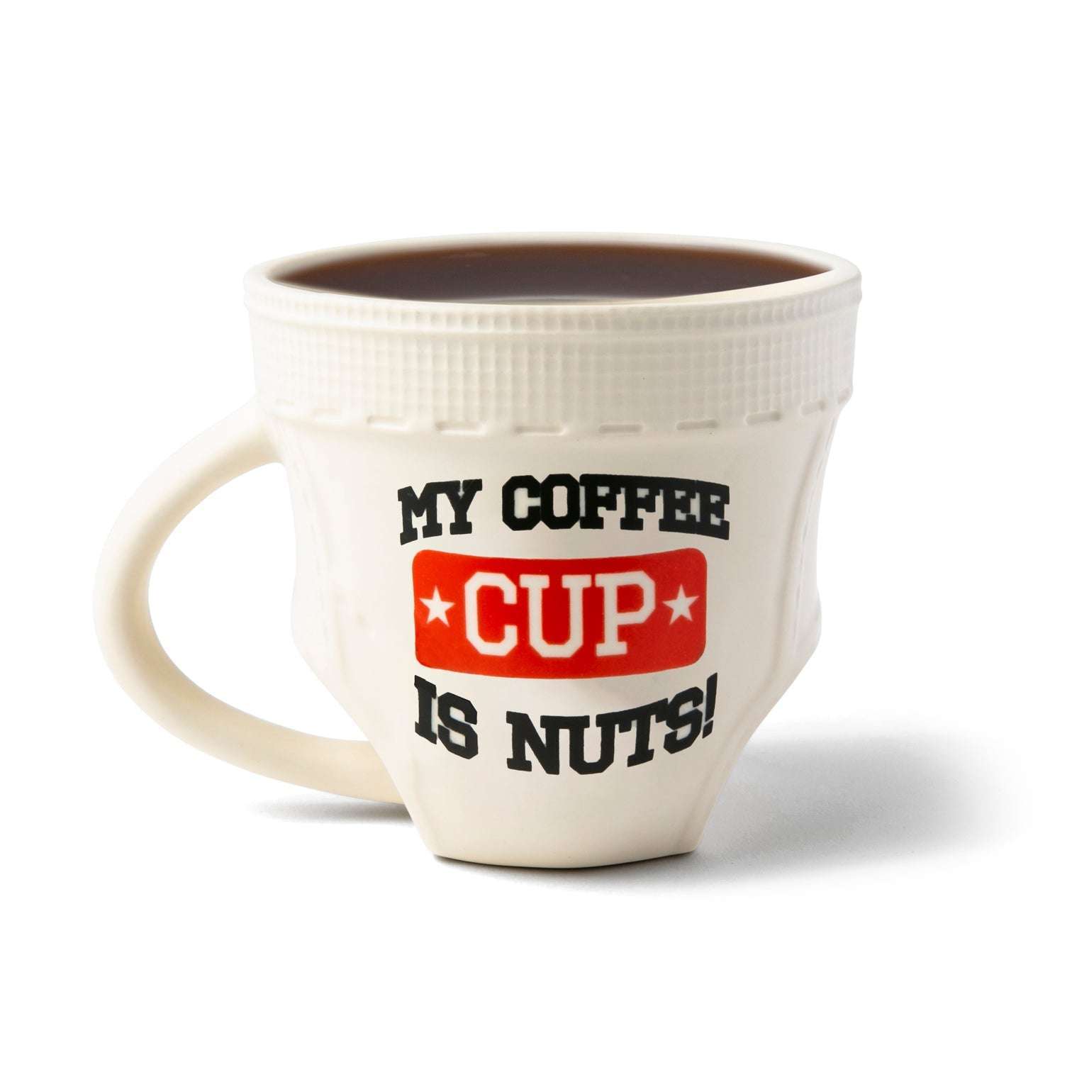 My Coffee Cup Is Nuts Tighty Whiteys Mug