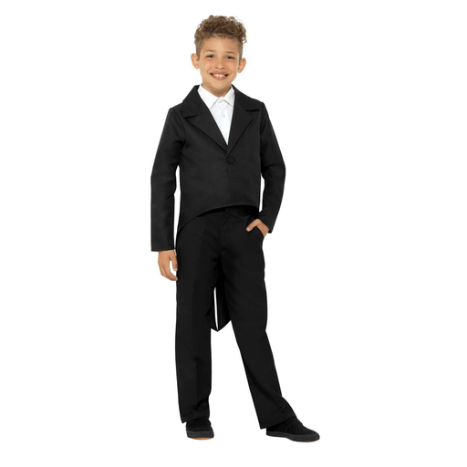 Classic Black Tailcoat Kids Costume