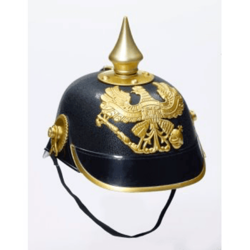 Plastic German Officer helmet w/ Pickelhaube Spike