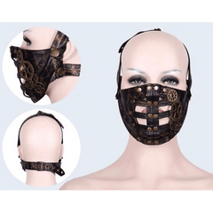 Copper Steampunk Face Mask