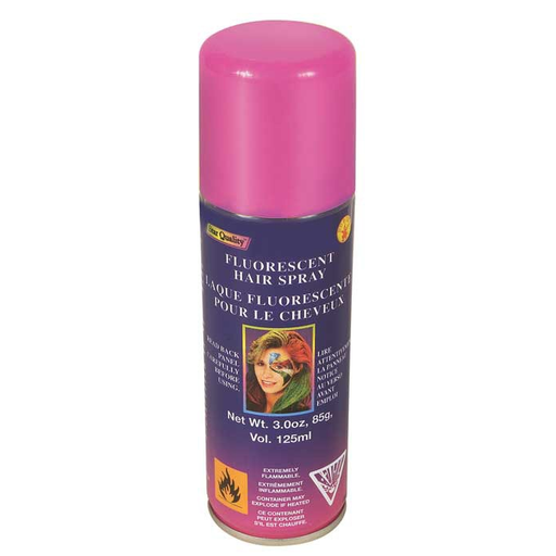 3.0 ounce Washable Flourescent Colored Hair Spray