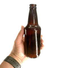 SMASHProps Breakaway Craft Beer Bottle Prop - Amber Brown Translucent