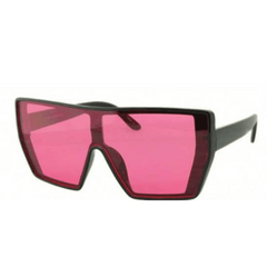 Large Color Lens Sunglasses