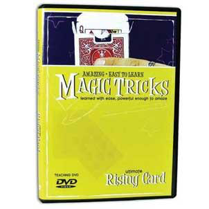 Amazing Easy to Learn Magic Tricks- Ultimate Rising Card DVD