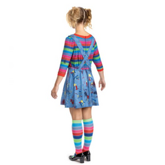 Deluxe Chucky Female Adult Costume with Socks