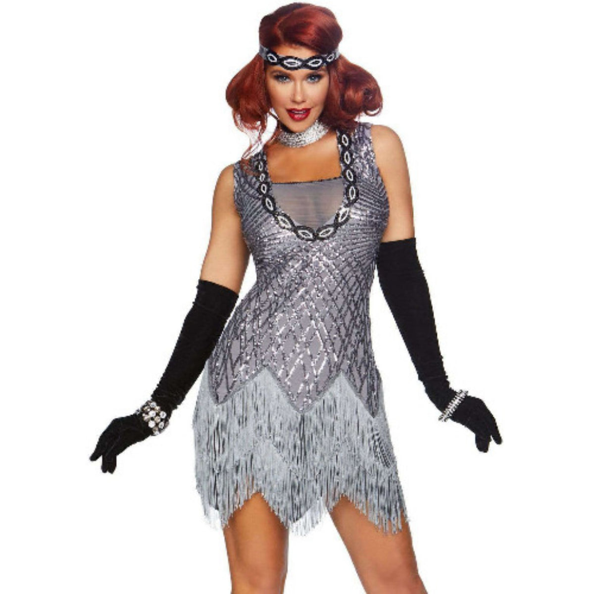 Roaring Roxy Flapper Adult 2pc Costume