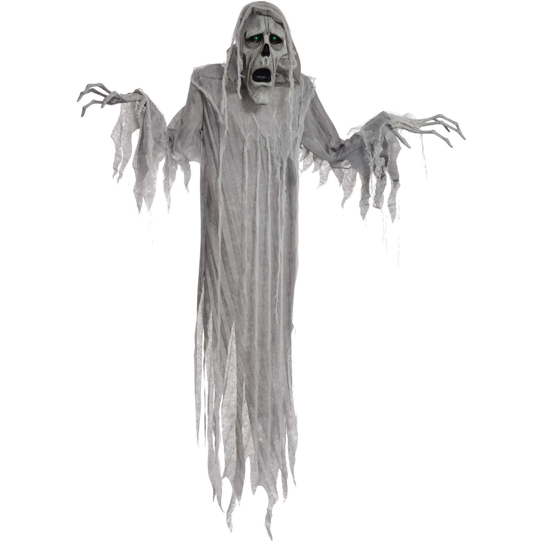 72" Hanging Phantom Reaper with Light Up Eyes Animated Prop