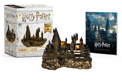Harry Potter Light Up Mini Hogwarts Castle Collectible w/ Sticker Book