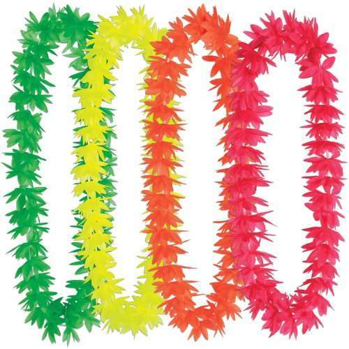 Assorted Neon Party Leis