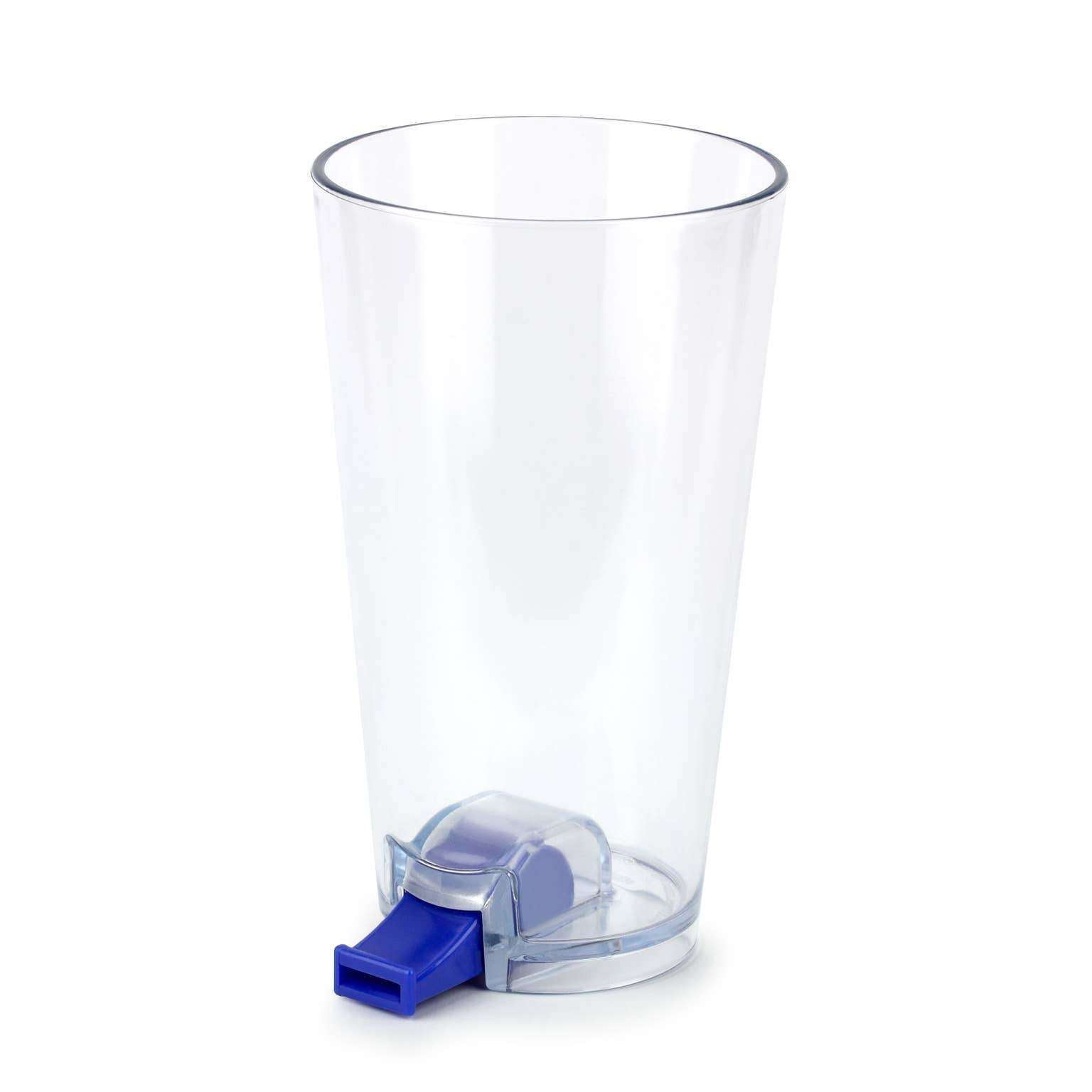 Wet My Whistle Pint Glass w/ Built In Party Whistle