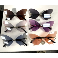 Large Butterfly Shaped Sunglasses