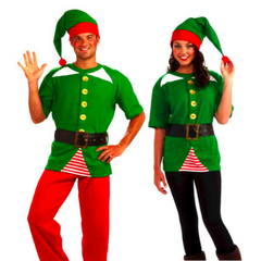 Jolly Elf Adult Costume Kit