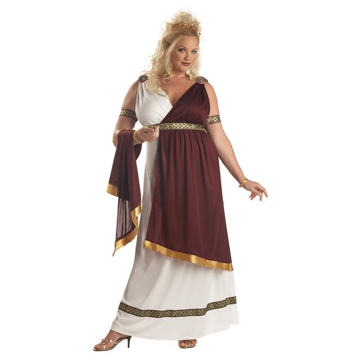 Lovely Roman Empress Plus Size Adult Costume