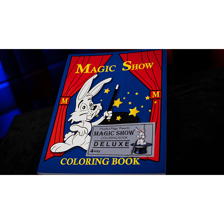 Magic Show Coloring Book Deluxe: 4 Way