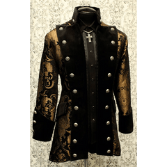 Gold and Black Versailles Coat