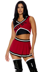 No BS Sexy Head Cheerleader Adult Costume