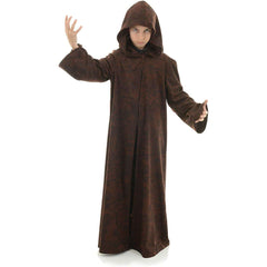 Brown Hooded Cloak Kid's Costume