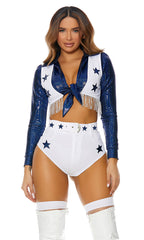 Seeing Stars Sexy Cowgirl Cheerleader Adult Costume